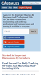 Mobile Screenshot of citesales.com